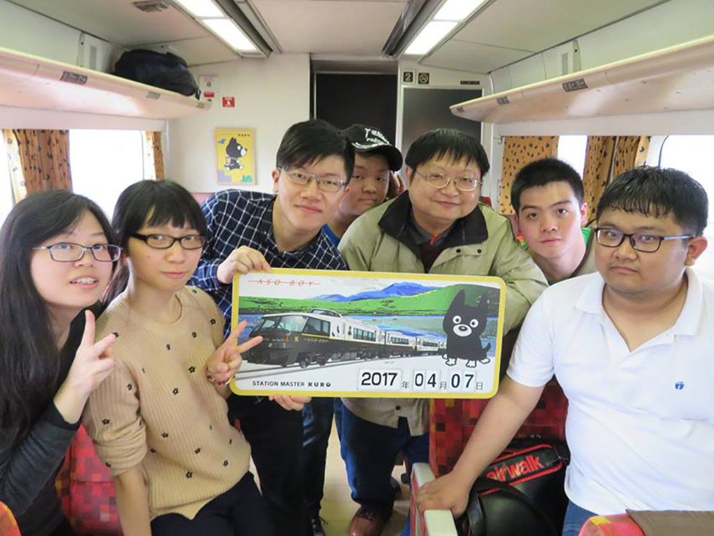 國際學習交流週成果系列三 人文旅遊學程同學赴日本體驗鐵道故事與步行樂章