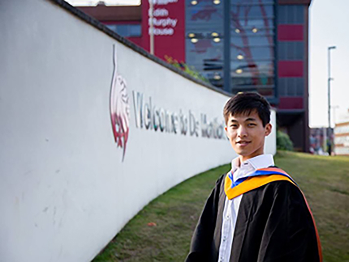 工業設計學系李東翰2013-2014年獲得英國帝門大學與華梵大學碩士雙聯學位