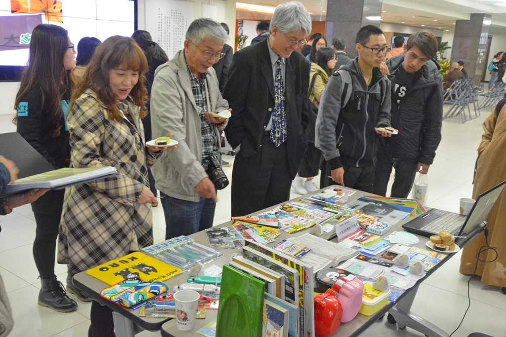 人文旅遊學程「日本鐵道故事與行步樂章」成果展示。