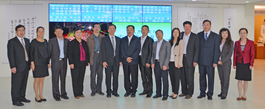 雲南省教育廳訪問團蒞校參訪，並針對學生品德教育問題交流討論。