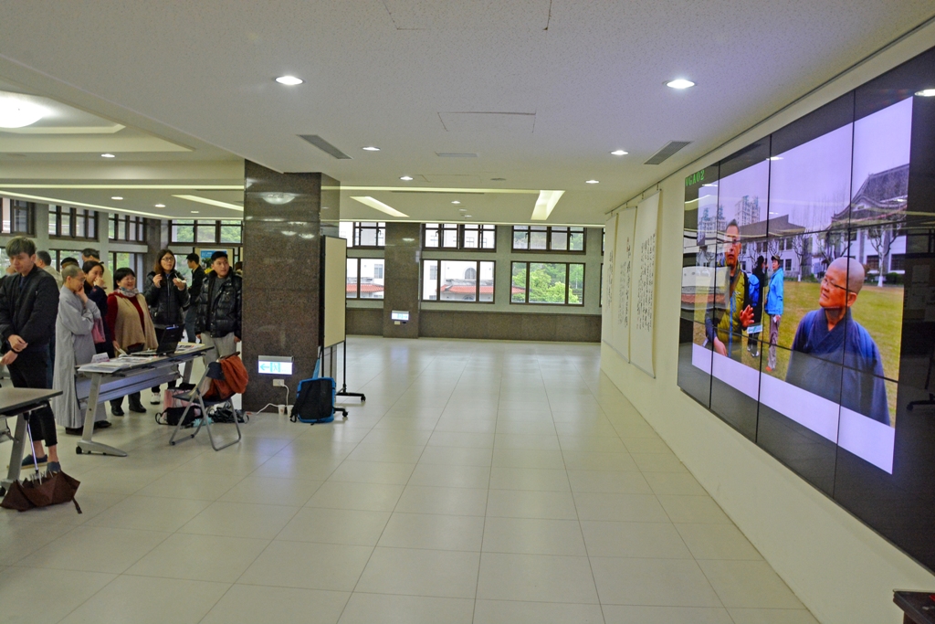 哲學系「上海復旦大學─上海佛教文化」學術交流團成果展示。