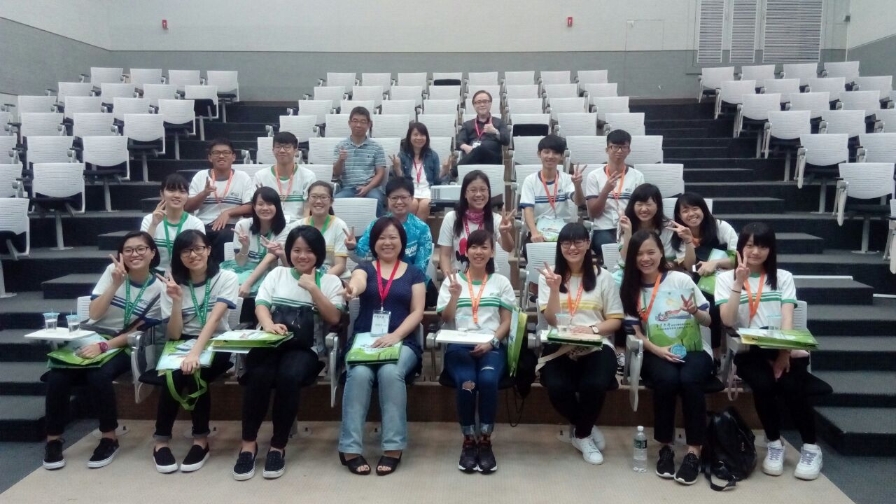 香港聖母無玷聖心書院16位同學蒞校參訪並參與體驗營。