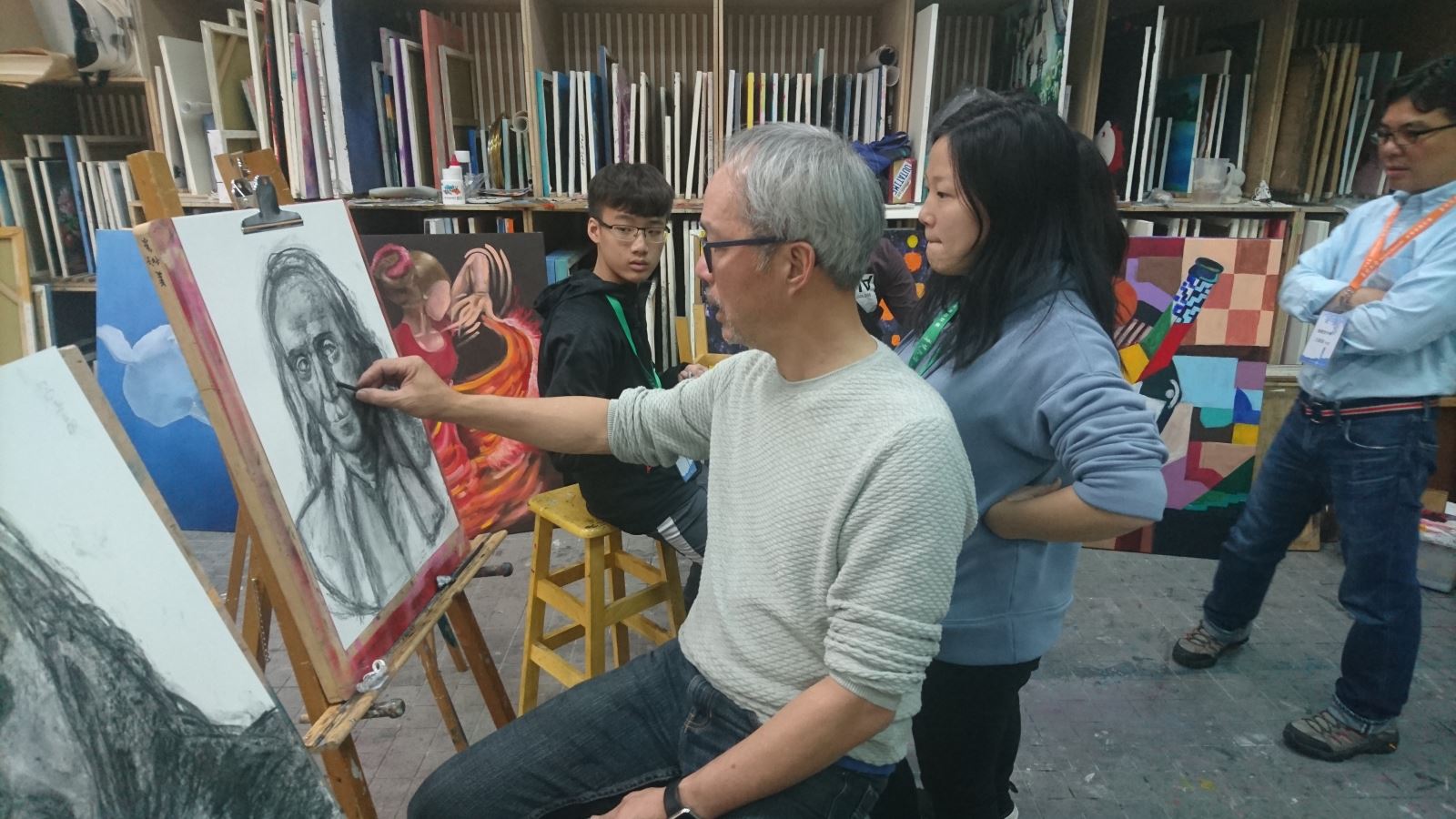 藝術設計學院「造型與表現」體驗課程。