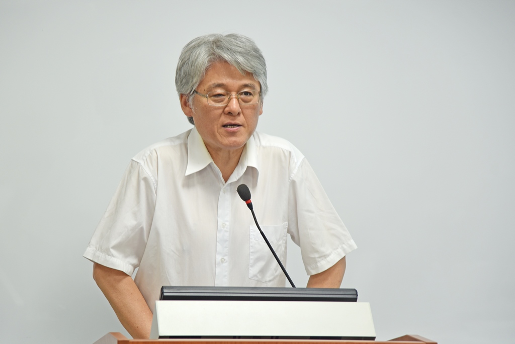 高柏園校長致詞。